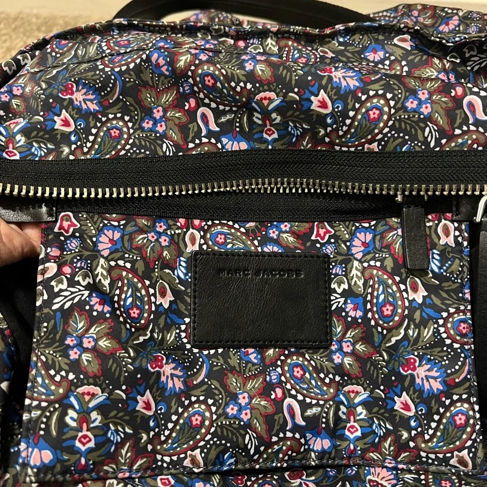 Marc‎ Jacobs new york Garden Paisley printed nylon diaper bag $320